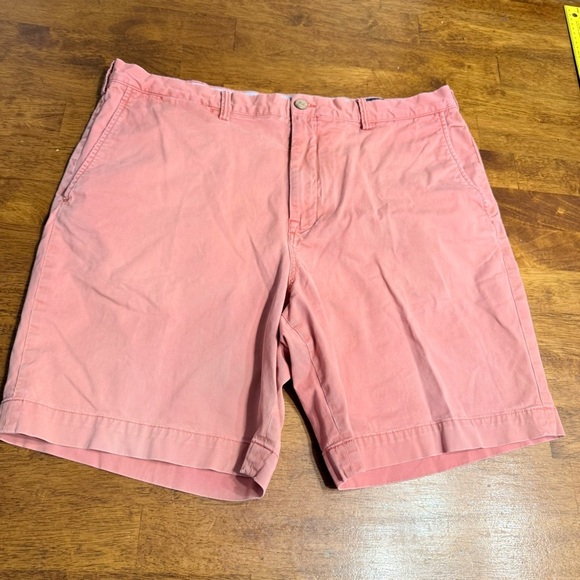Polo Ralph Lauren Other - Polo by Ralph Lauren Salmon Pink Flat Front Shorts stretch classic fit size 38